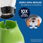 Licuadora Oster® 2 velocidades más pulso y vaso de vidrio BLSTKAGBPB