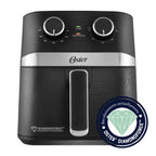 Freidora de aire manual Oster® de 4 litros, con recubrimiento DiamondForce, CKSTAF401MDF