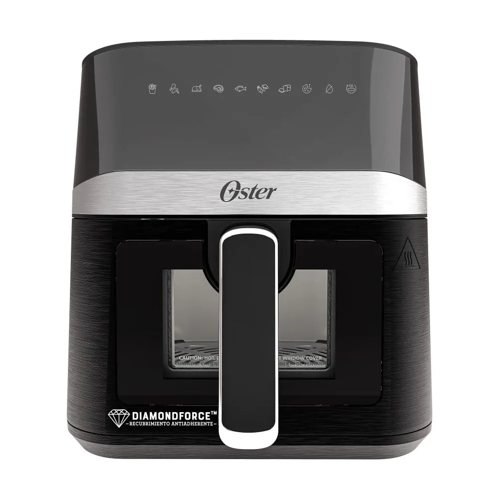 Freidora de aire digital Oster® con recubrimiento Oster® DiamondForce, 4L de capacidad, CKSTAF40WDDF