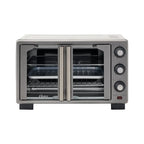Horno con freidora de aire Oster® de 25 litros, puertas francesas, TSSTTV25FDMAFNS