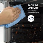 Horno con freidora de aire Oster® de 25 litros, puertas francesas, TSSTTV25FDMAFNS