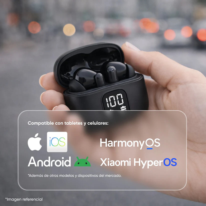 Audífonos Bluetooth In Ear TWS ANC BUDS30