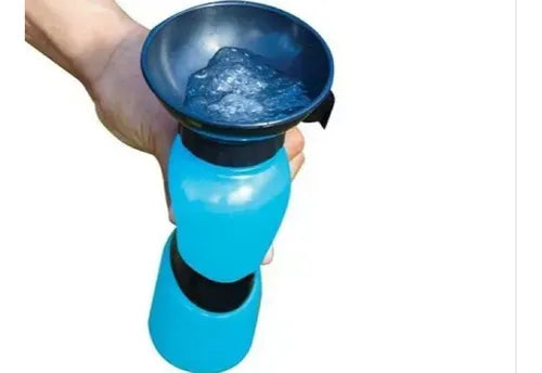 Bebedero Aqua Dog Azul 500 Ml Botella De Paseo