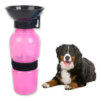 Bebedero Aqua Dog Azul 500 Ml Botella De Paseo