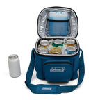 Soft cooler Coleman Chiller 9 latas azul ocean