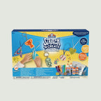 Elmer’s® Stretch N’ Create Kit de Masa, Crea tu propia masa, 3 Maneras de Jugar, Kit de Llaveros y Adornos, 18 Piezas