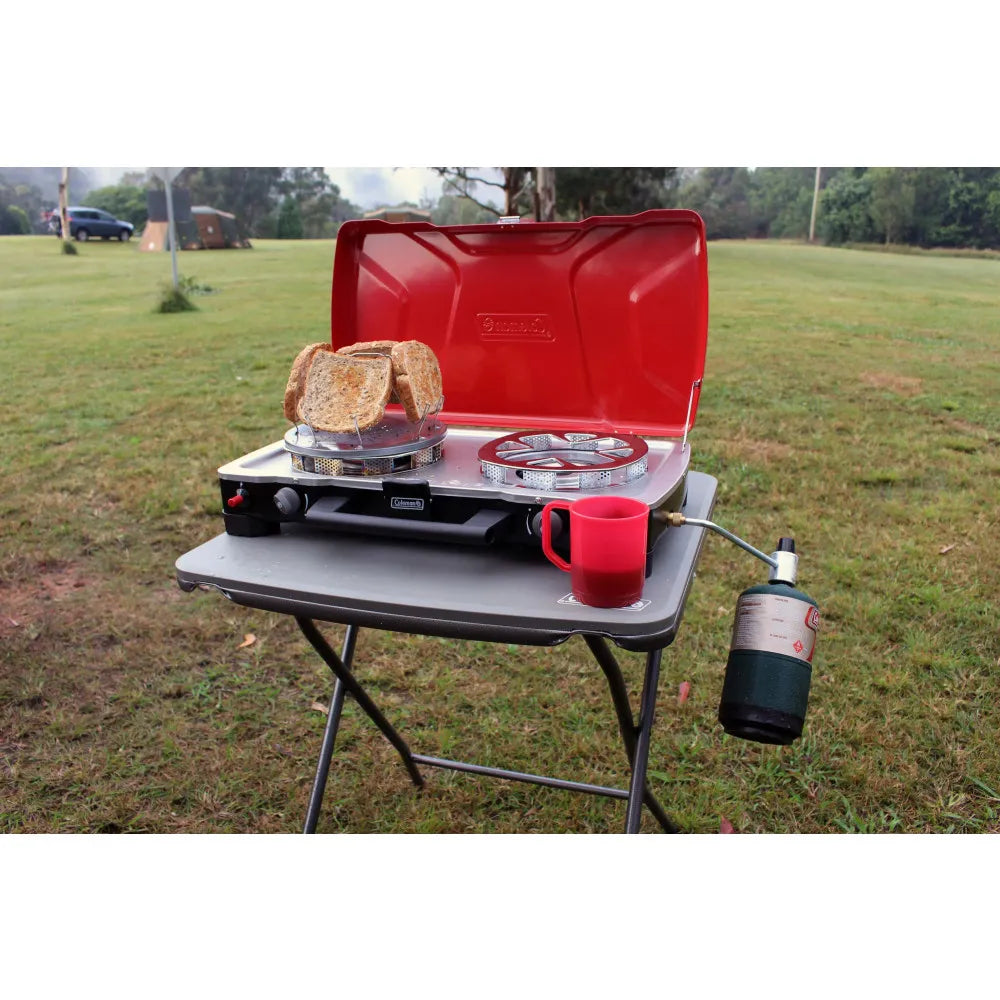 Coleman Mesa Plegable, Ligera, Fácil de Plegar, 66 cm, Gris