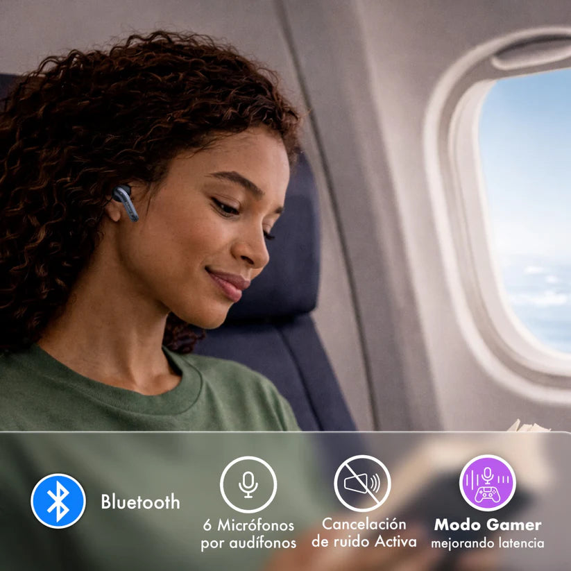 Audífono BUDS 60 In Ear Bluetooth ANC