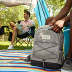 Coleman Mochila Térmica Backroads, para 30 Latas, Gris