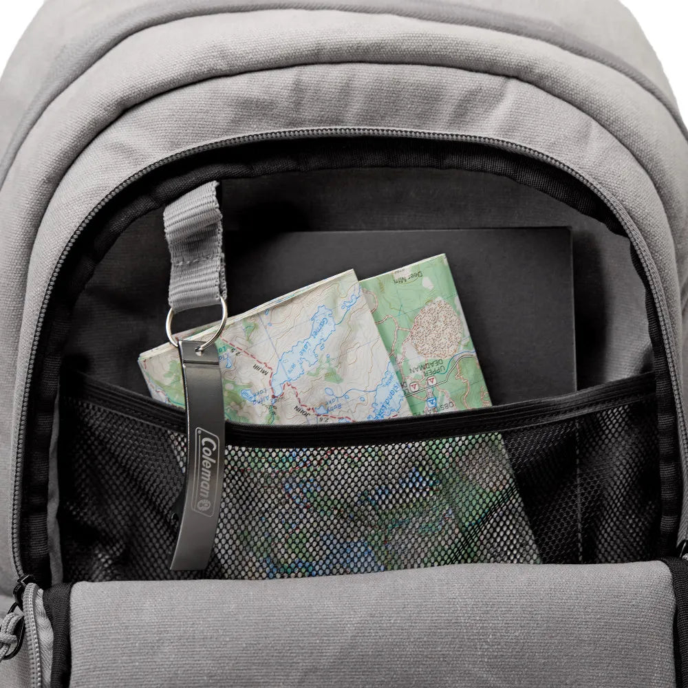 Coleman Mochila Térmica Backroads, para 30 Latas, Gris