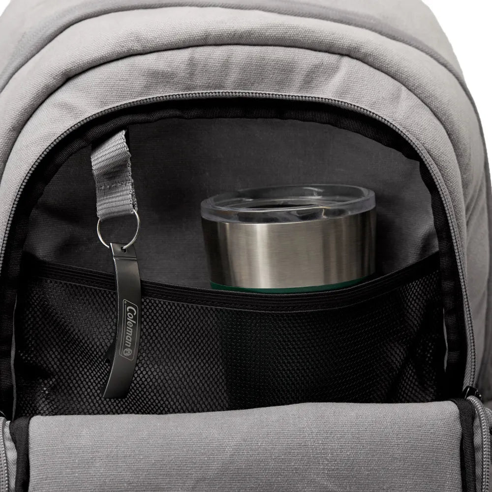 Coleman Mochila Térmica Backroads, para 30 Latas, Gris