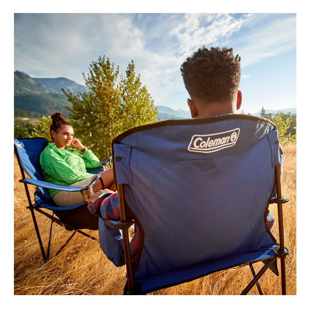 Silla Coleman Cooler Quad azul